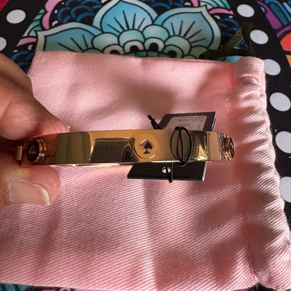 Kate Spade Gold Tone Bangle Watch